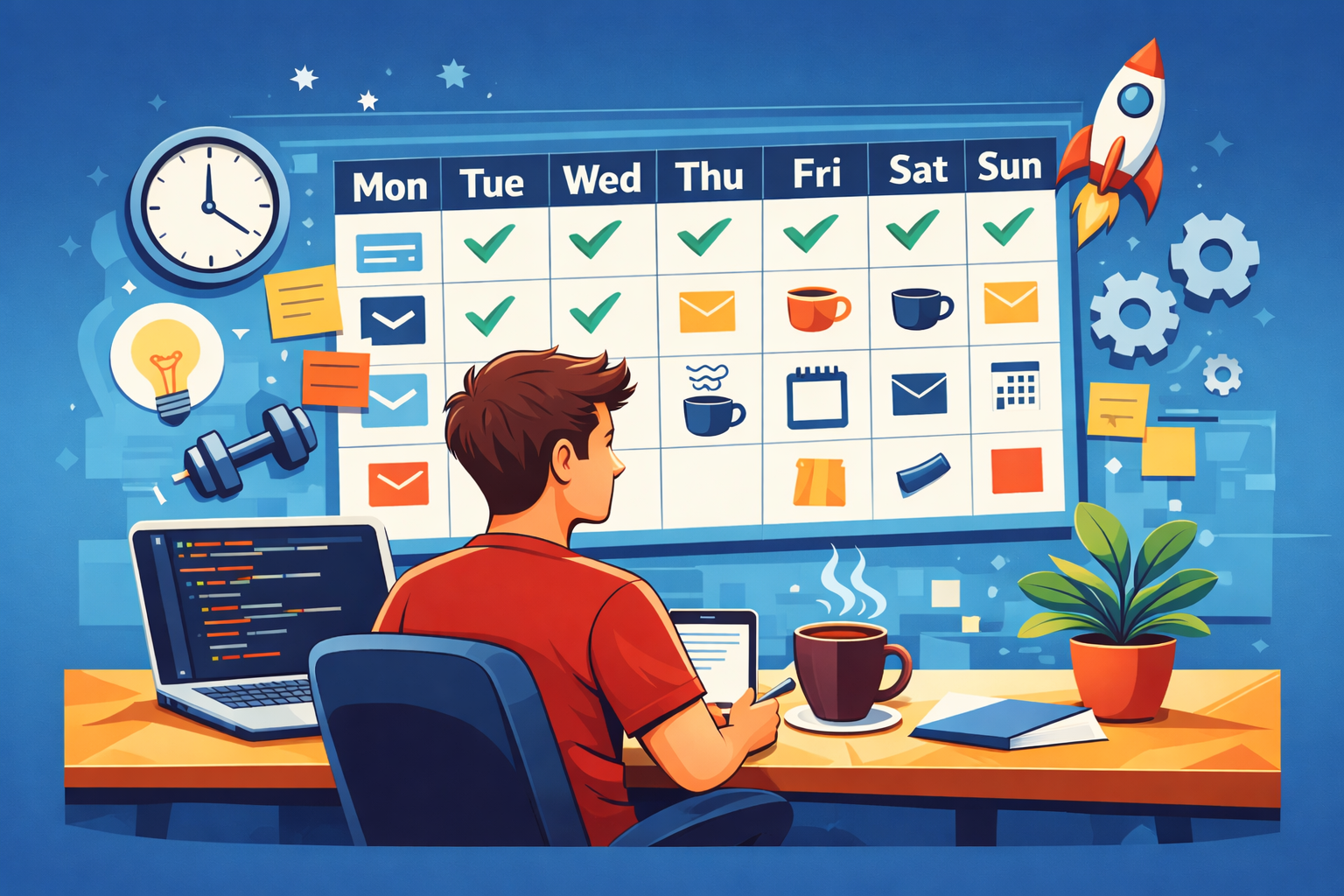 How I Structure My Week as a Developer
